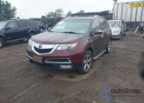 2012 Acura Mdx Technology Package from USA, damaged, VIN 2HNYD2H43CH507706